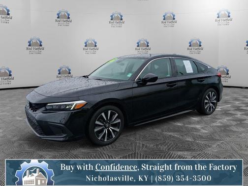 Crystal Black Pearl 2024 Honda Civic EX-L