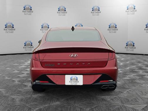 Ultimate Red 2023 Hyundai SONATA SEL