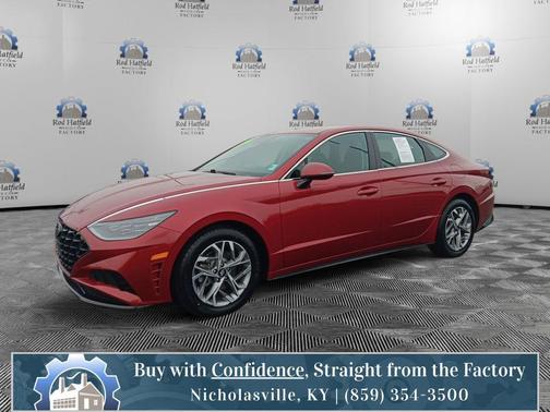 Ultimate Red 2023 Hyundai SONATA SEL