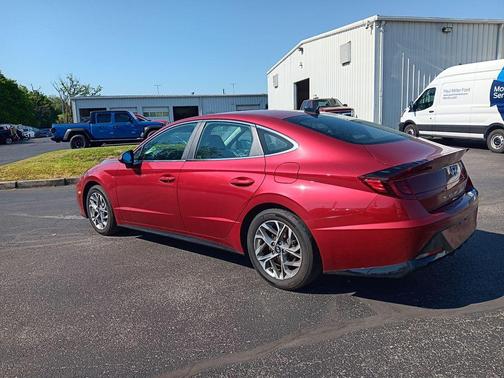 Ultimate Red 2023 Hyundai SONATA SEL