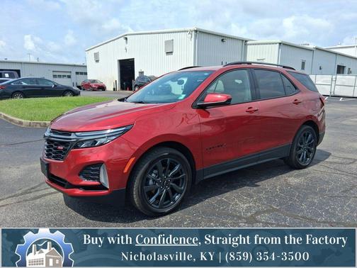 Radiant Red Tintcoat 2023 Chevrolet Equinox FWD RS