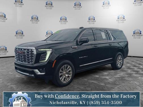 Onyx Black 2025 GMC Yukon XL Denali
