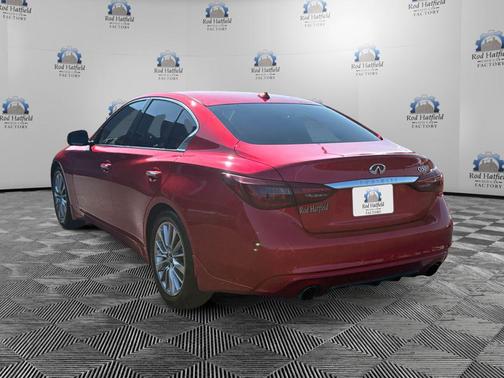 Dynamic Sunstone Red 2022 INFINITI Q50 3.0t LUXE