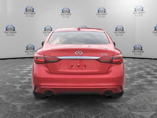 Dynamic Sunstone Red 2022 INFINITI Q50 3.0t LUXE