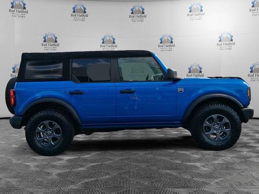 Blue 2023 Ford Bronco Big Bend