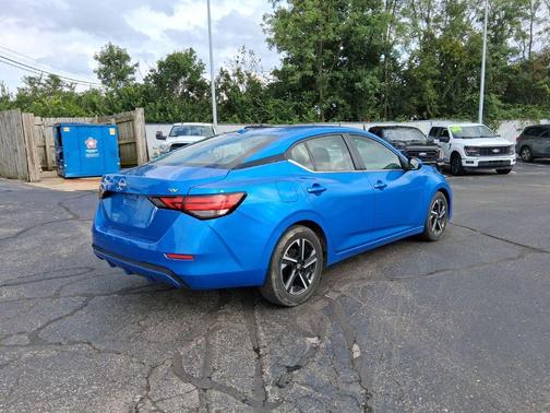 Electric Blue Metallic 2024 Nissan Sentra SV