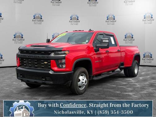 Red Hot 2022 Chevrolet Silverado 3500 WT