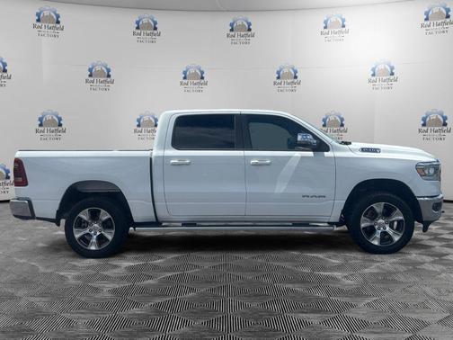 Bright White Clearcoat 2023 RAM 1500 Laramie
