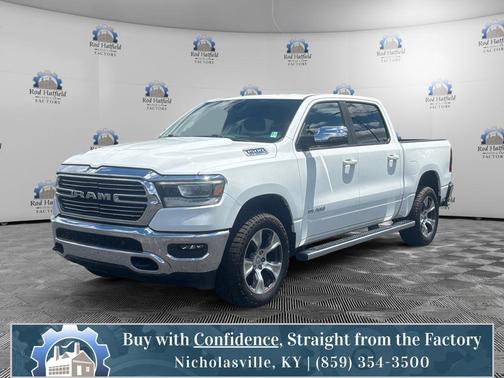 Bright White Clearcoat 2023 RAM 1500 Laramie