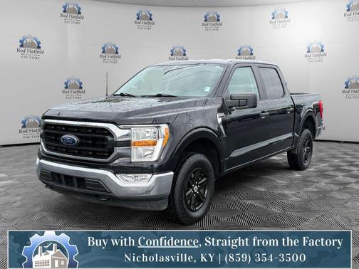 Agate Black Metallic 2022 Ford F-150 XLT