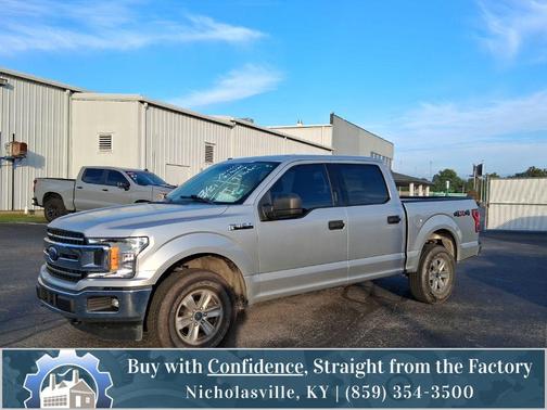 Ingot Silver 2018 Ford F-150 XLT