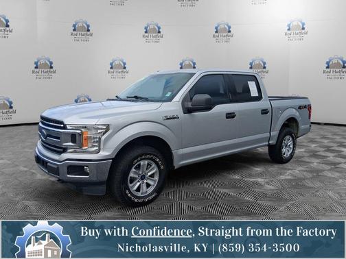 Ingot Silver 2018 Ford F-150 XLT