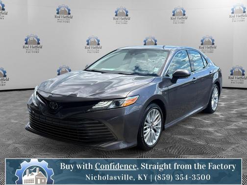 Predawn Gray Mica 2019 Toyota Camry XLE