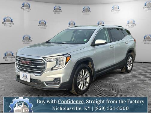 Quicksilver Metallic 2022 GMC Terrain SLT