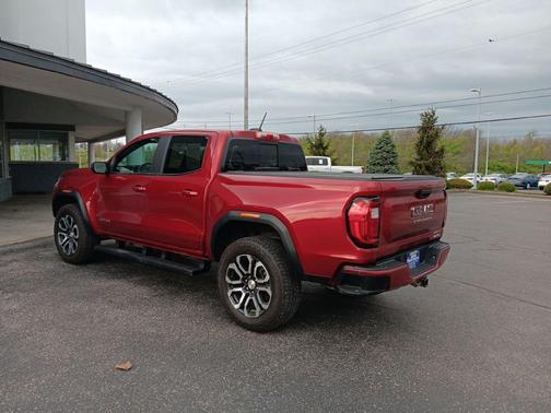 Volcanic Red 2023 GMC Canyon AT4