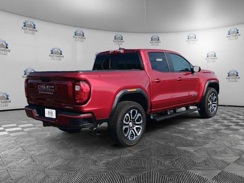 Volcanic Red 2023 GMC Canyon AT4