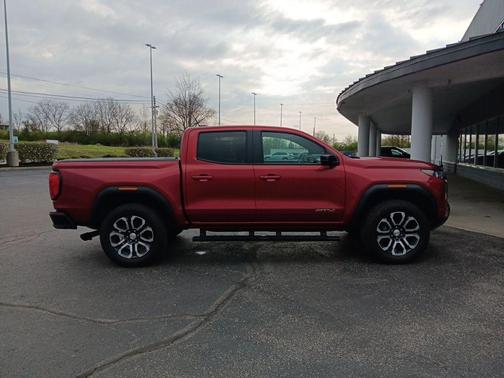 Volcanic Red 2023 GMC Canyon AT4