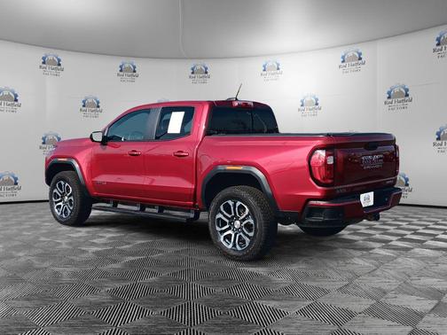 Volcanic Red 2023 GMC Canyon AT4
