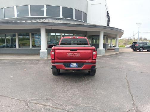 Volcanic Red 2023 GMC Canyon AT4