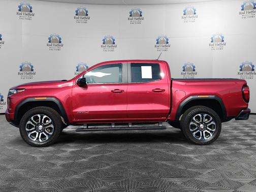 Volcanic Red 2023 GMC Canyon AT4