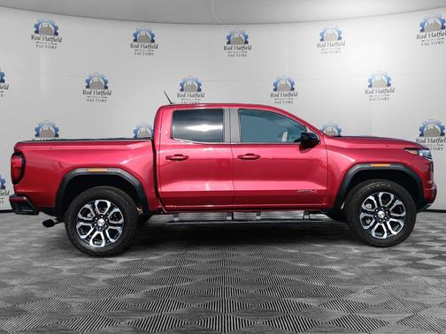 Volcanic Red 2023 GMC Canyon AT4