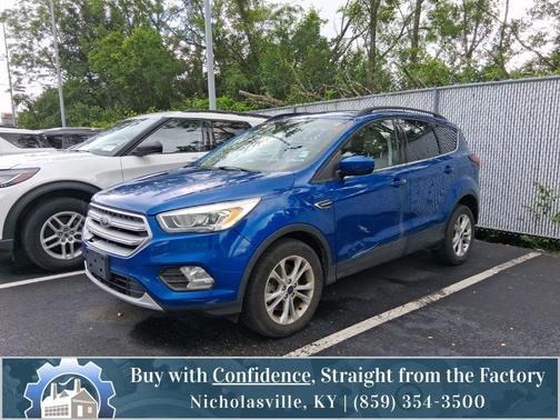 Lightning Blue Metallic 2019 Ford Escape SEL