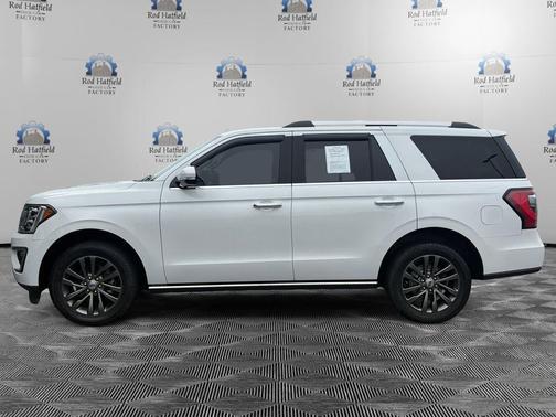 Star White Metallic Tri-Coat 2020 Ford Expedition Limited