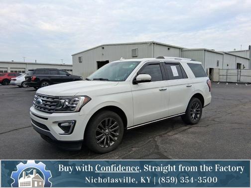 White Metallic 2020 Ford Expedition Limited