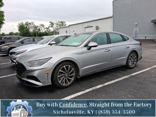 Shimmering Silver Pearl 2020 Hyundai SONATA Limited
