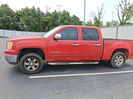 Fire Red 2007 GMC Sierra 1500 SLE1