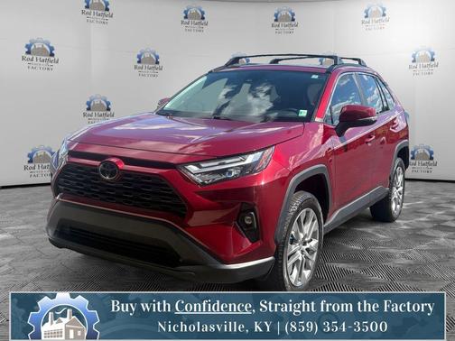 Ruby Flare Pearl 2023 Toyota RAV4 XLE Premium