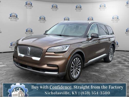 Bronze Smoke Metallic Clearcoat 2022 Lincoln Aviator Reserve