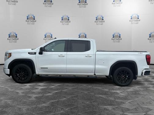 Summit White 2021 GMC Sierra 1500 Elevation