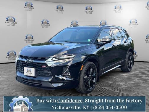 Black 2022 Chevrolet Blazer RS
