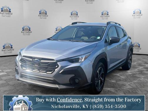 Ice Silver Metallic 2024 Subaru Crosstrek Premium