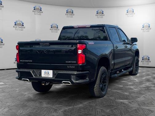 Black 2021 Chevrolet Silverado 1500 Custom Trail Boss