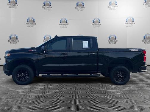 Black 2021 Chevrolet Silverado 1500 Custom Trail Boss