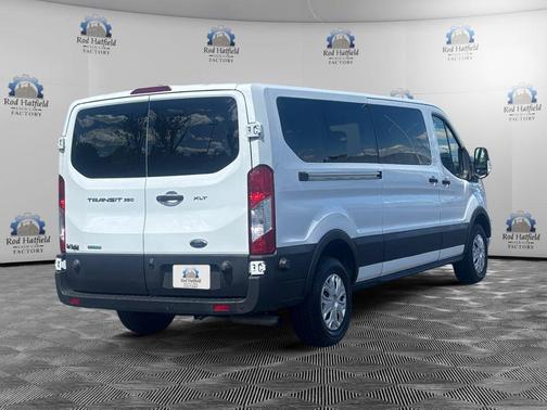 Oxford White 2024 Ford Transit-350 XLT
