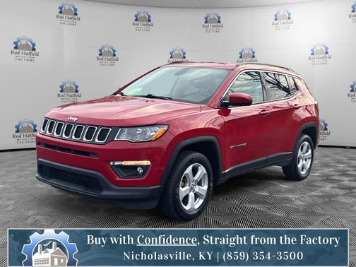 Redline Pearlcoat 2021 Jeep Compass Latitude