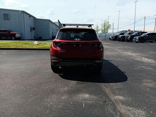 Ultimate Red 2024 Hyundai TUCSON Limited