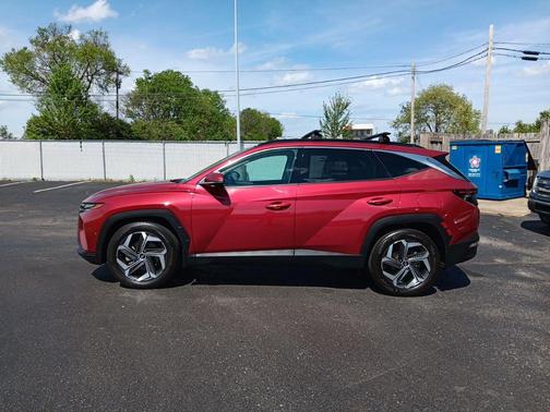 Ultimate Red 2024 Hyundai TUCSON Limited