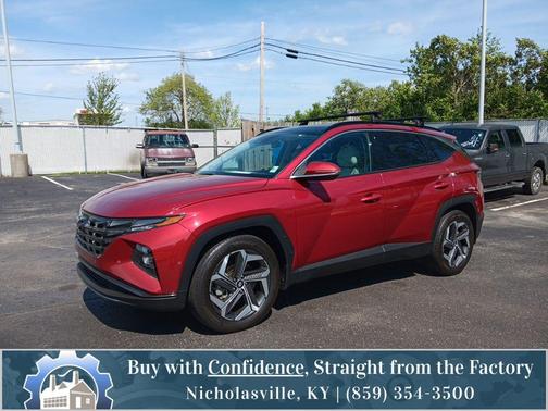 Ultimate Red 2024 Hyundai TUCSON Limited