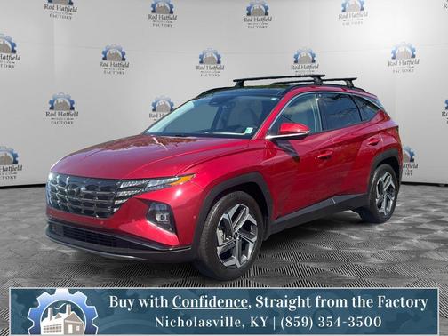 Ultimate Red 2024 Hyundai TUCSON Limited