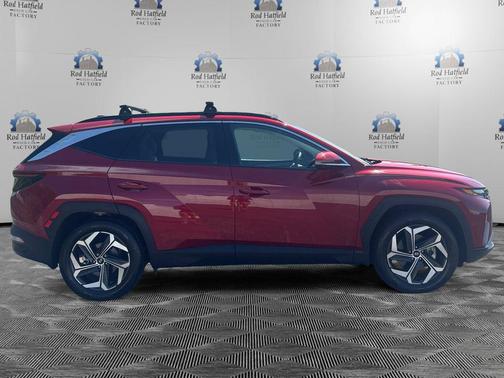 Ultimate Red 2024 Hyundai TUCSON Limited