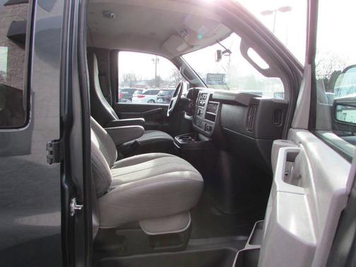 Gray 2017 Chevrolet Express 3500 LT