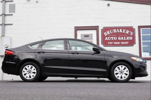 Agate Black 2019 Ford Fusion SE