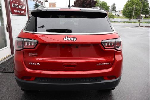 Red Hot Pearlcoat 2025 Jeep Compass Limited