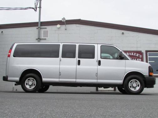 Silver 2017 Chevrolet Express 3500 LS