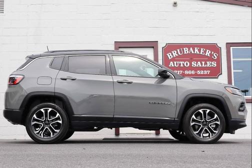 Gray 2023 Jeep Compass Limited