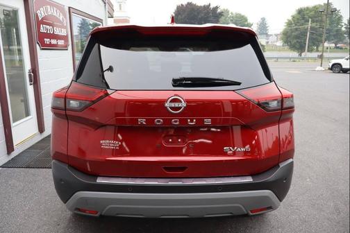 Maroon 2023 Nissan Rogue SV